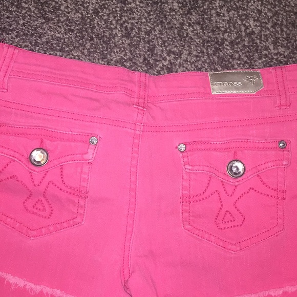 Girls Pink Shorts - Picture 2 of 3